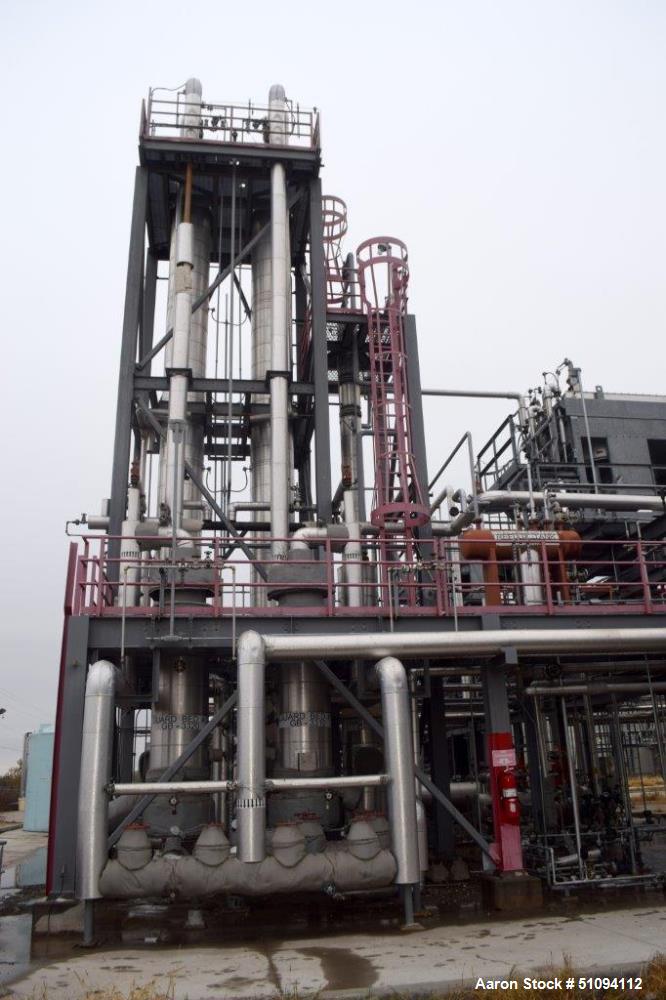 Used Mitternight Boiler Works Reactor Column System.